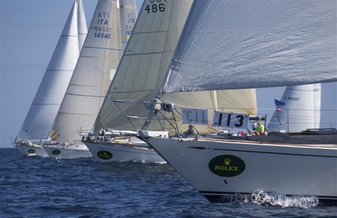 Start Class C - Yachts at the 2012 Rolex Swan Cup - Photo Carlo Borlenghi