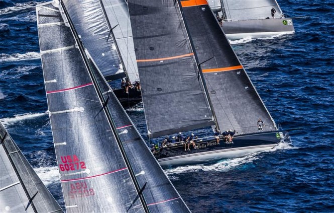 Start of the mini maxi class - Photo by Rolex/Carlo Borlenghi