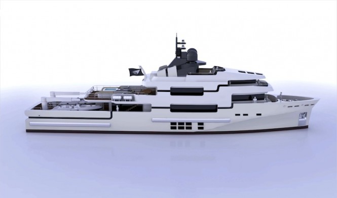 Suepryacht TUG - an explorer yacht by Newcruise