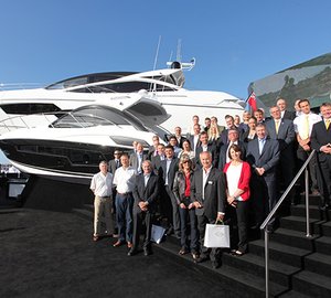 Sunseeker awards Lewmar 'Sunseeker Business and Supplier Award'