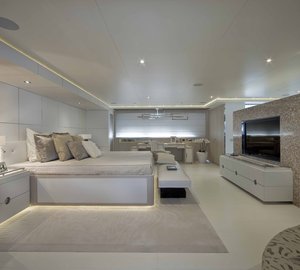 60m CRN superyacht DARLINGS DANAMA’s exclusive noise cancelling system.