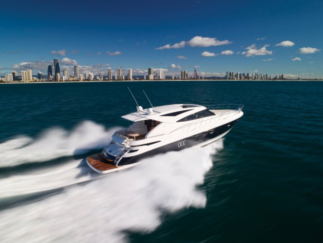 The 5800 Sport Yacht will be among Riviera's impressive display at the Mandurah Boat Show