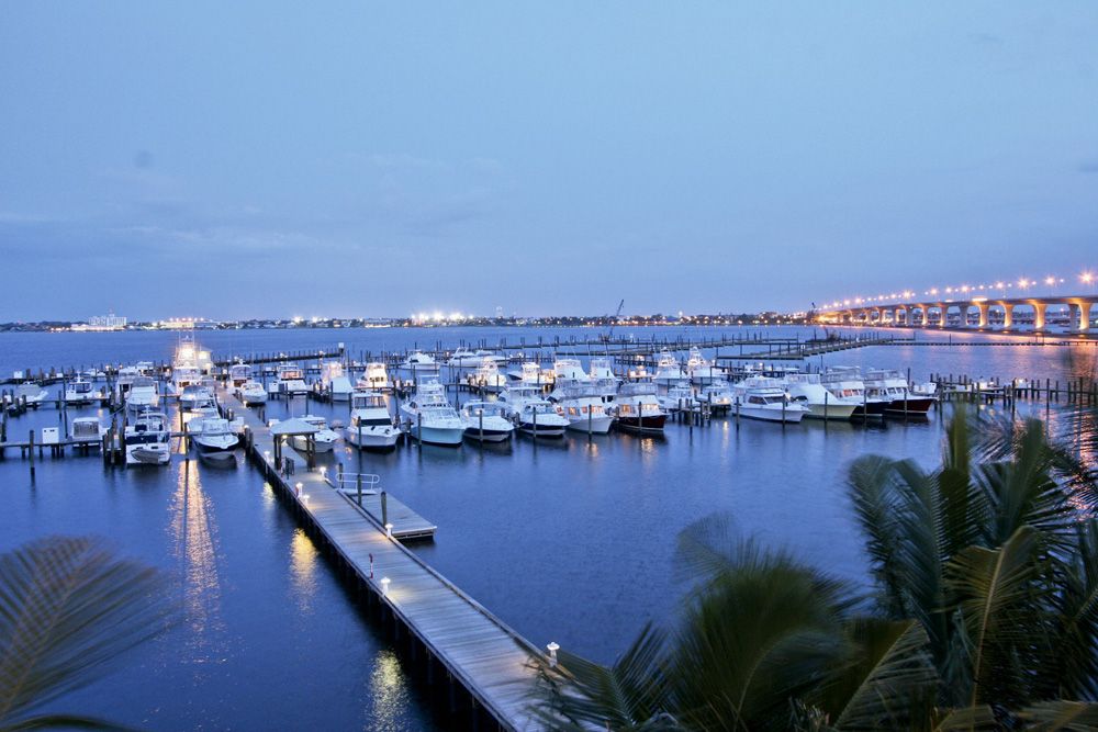 The Sovereign Marine Group is located in a 300 slip marina with a