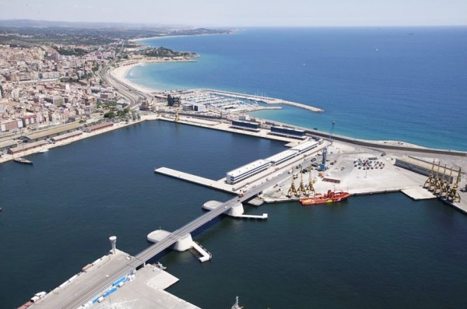 The deep water superyacht marina Port Tarraco located on the doorstep of the beautiful and historic city of Tarragona on Spain’s ‘Golden Coast’
