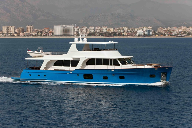 The latest VICEM launch - motor yacht MONI