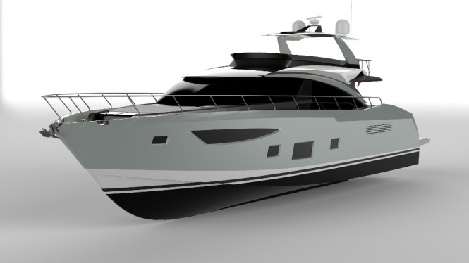 The latest luxury yacht Couach 2300 Fly
