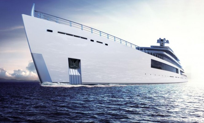 The new 110m megayacht Equilibrium concept by Sinot Yacht Design