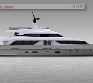 The second Sanlorenzo motor yacht SD110 with delivery in 2014