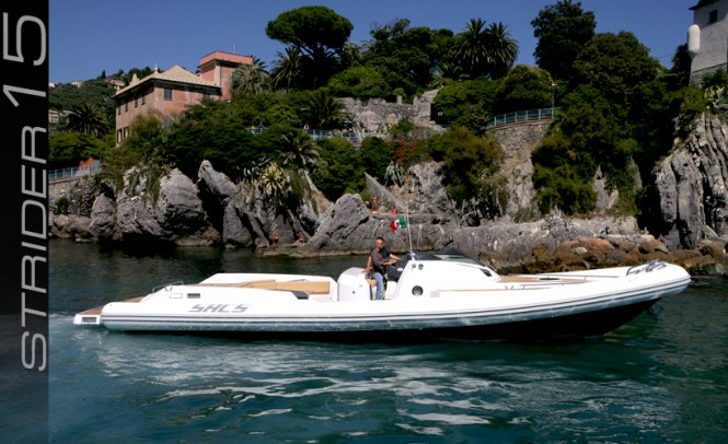 The new Strider 15 yacht tender by Sacs Marine