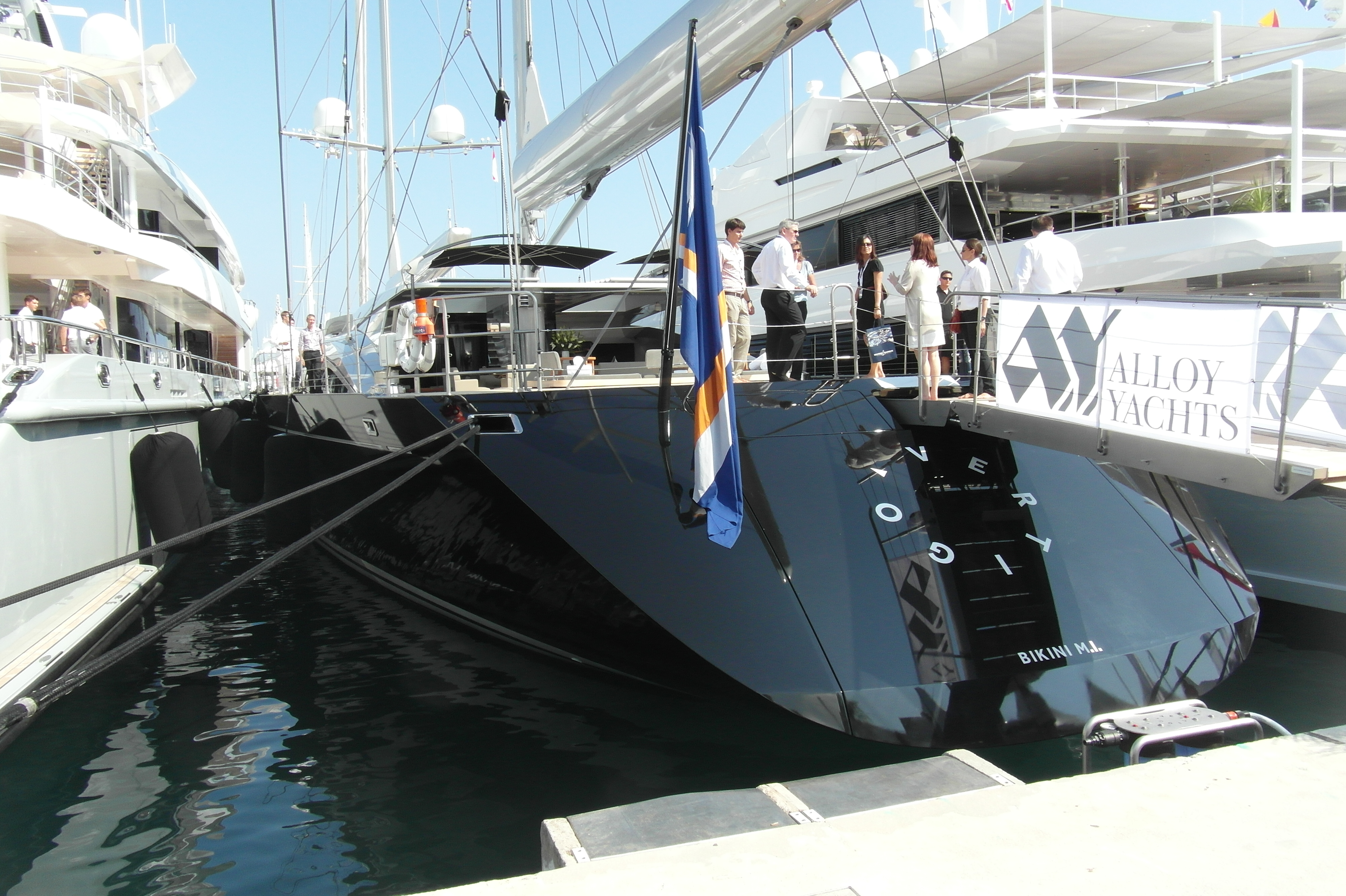 Vertigo superyacht at the 2012 MYS