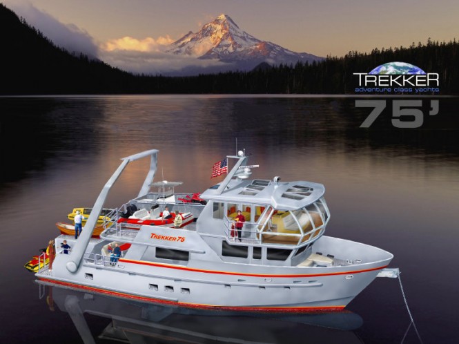 Trekker 75' yacht