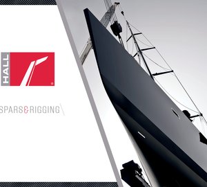 Wally 50m superyacht BETTER PLACE with mast by Hall Spars to be presented at MYS