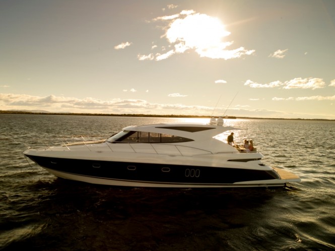 Western Australian boating enthusiasts can experience the Riviera lifestyle aboard the stunning 5800 Sport Yacht