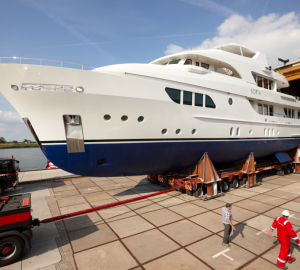 SOFIA yacht launched by Moonen Shipyards