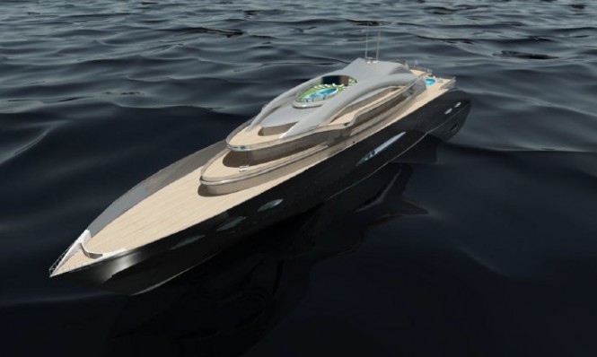 YP Princess Renne superyacht - front view