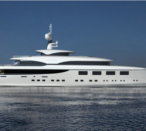 63m motor yacht Hull FB265 by Benetti moved