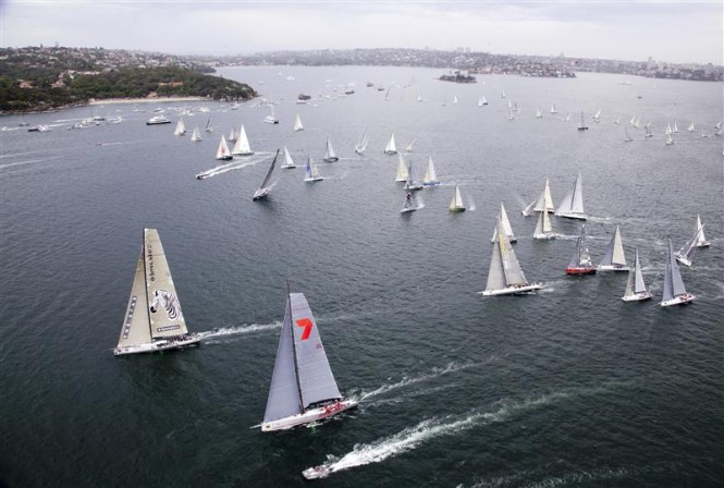 2011 Rolex Sydney Hobart Yacht Race Start - Photo by Rolex Daniel Forster