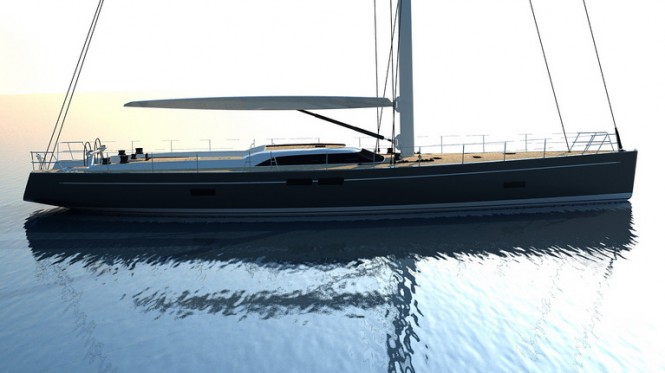 25m superyacht SW 82 RS - side view