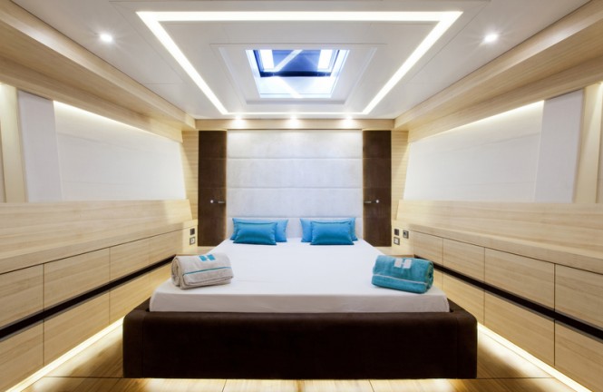 30m superyacht Hamilton - Master stateroom