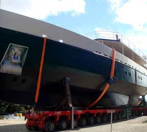 Alu Marine launches the 33m sailing yacht COSMOLEDO