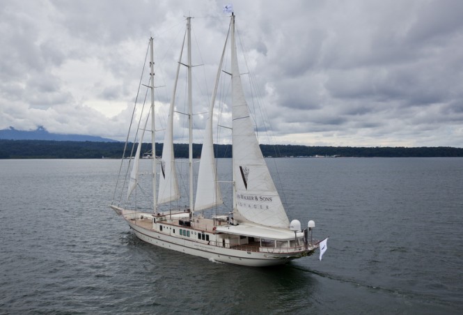 57m three-masted sailing yacht Montigne
