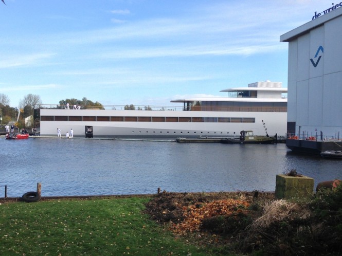 78m Steve Jobs yacht VENUS - Photo courtesy of OneMoreThing.nl