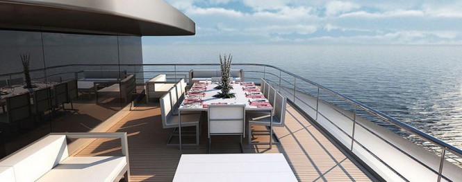 Aboard luxury motor yacht Orbis Aboard luxury motor yacht Orbis