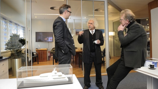 Albert Einstein at Feadship