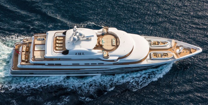 BATON ROUGE superyacht - view from above
