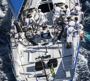 Rolex Middle Sea Race 2012: Race leader Esimit Europa 2 superyacht expected to cross the finish line shortly after midnight