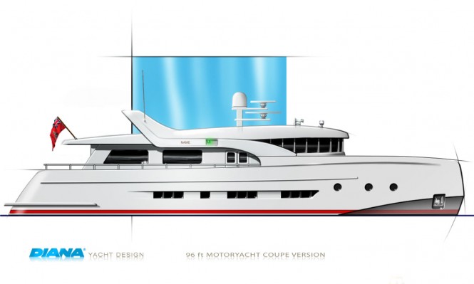 DIANA Blu Yacht - Coupe Version