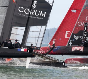 Semifinals at America’s Cup World Series San Francisco for Artemis Racing and Emirates Team New Zealand