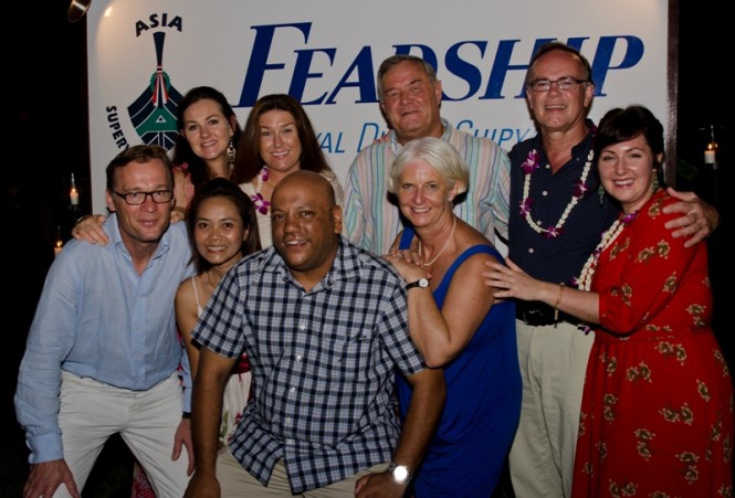 LR 'Sponsors at 2011 Superyacht Rendezvous in Phuket'