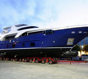 Fifth Delfino 93 motor yacht Hull BD005 by Benetti launched