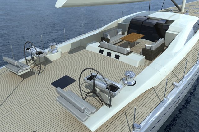 Luxury sailing yacht Y3