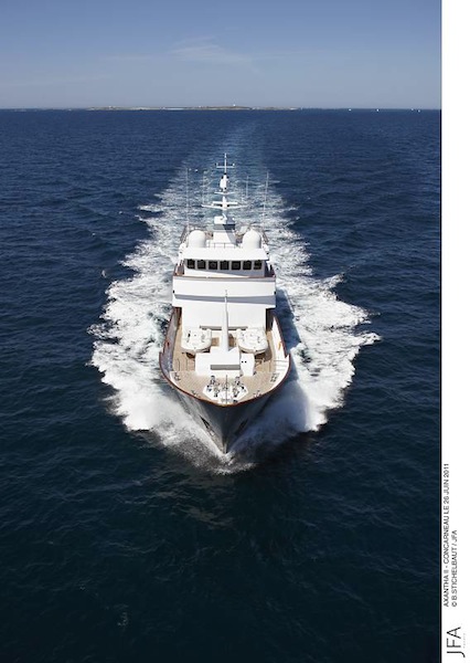 Luxury superyacht AXANTHA II by JFA YACHTS