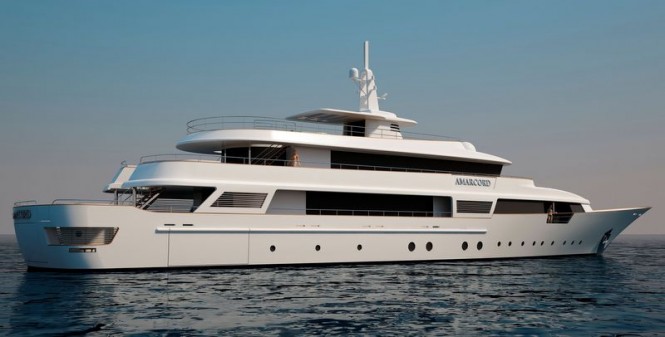 Luxury superyacht Amarcord 56 project