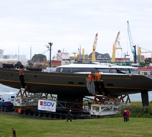 Superyacht OHANA launched by Fitzroy Yachts