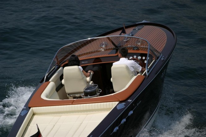 Luxury superyacht tender IPANEMA close-up