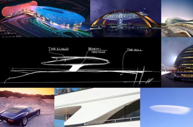 Marco Casali designed superyacht Cloud 90 project