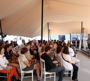 Second Annual Press Conference and Luncheon hosted by Marina Port Vell during the 2012 MYS