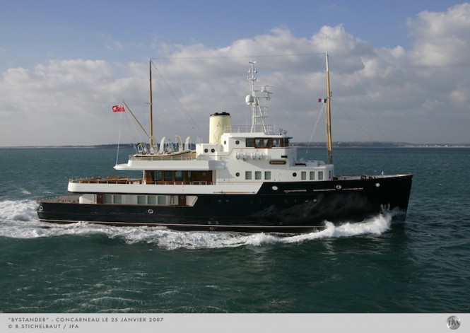 Motor Yacht Bystander winner of the 2007 ISS Awards 'Power 40M - 65M' © B.STICHELBAUT / JFA