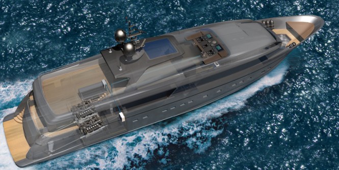 New MTU automation system undergoing sea trials in luxury motor yacht SL 104 by Sanlorenzo