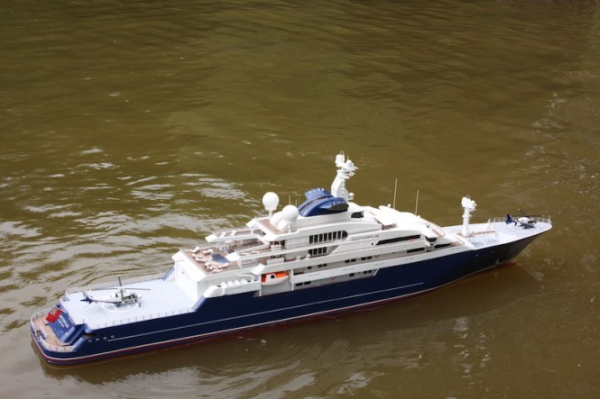 Octopus Yacht Model