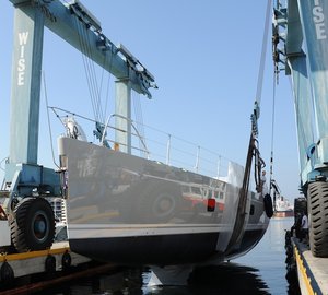 Oyster Yachts Launch PENELOPE yacht (100-2) 