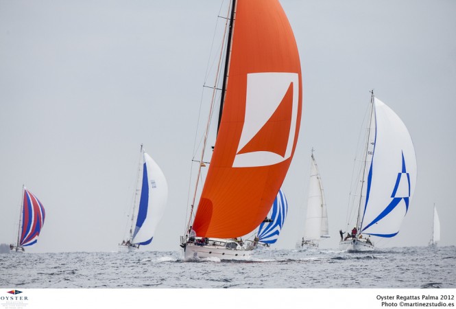 Oyster Regattas Palma 2012 - First racing