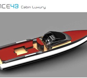 Prince 43' Cabin Luxury yacht tender concept by Nuova Jolly Marine