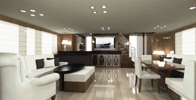 Sailing Yacht Conrad 115 Interior