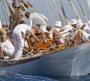 Les Voiles de Saint-Tropez 2012: Sailing yacht AVEL wins the Rolex Trophy
