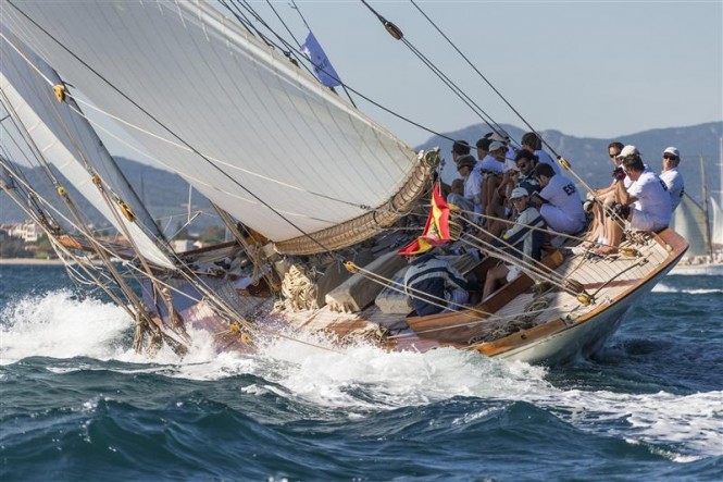 Sailing yacht HISPANIA - Photo Carlo Borlenghi